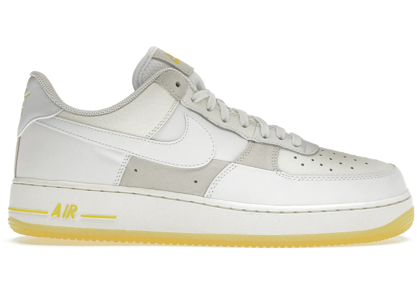 Nike Air Force 1 Low '07 UV Reactive Patchwork White Multicolor Yellow (Women's)