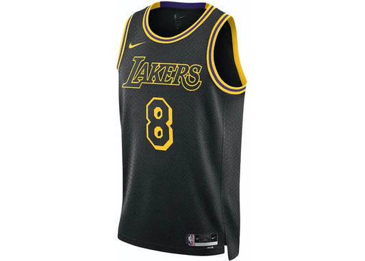 Nike Kobe Mamba Mentality Los Angeles Lakers City Edition Swingman Jersey (FW23) Black