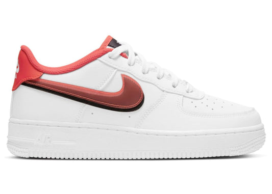 Nike Air Force 1 LV8 Double Swoosh Bright Crimson (GS)