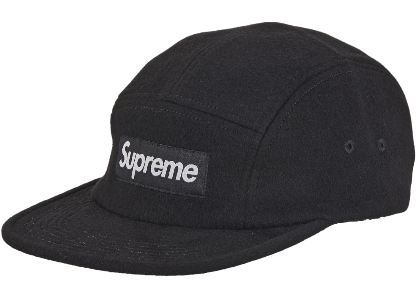 Supreme Wool Camp Cap (FW24) Black