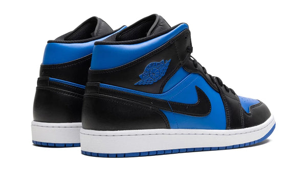 Jordan 1 Mid Black Royal Blue