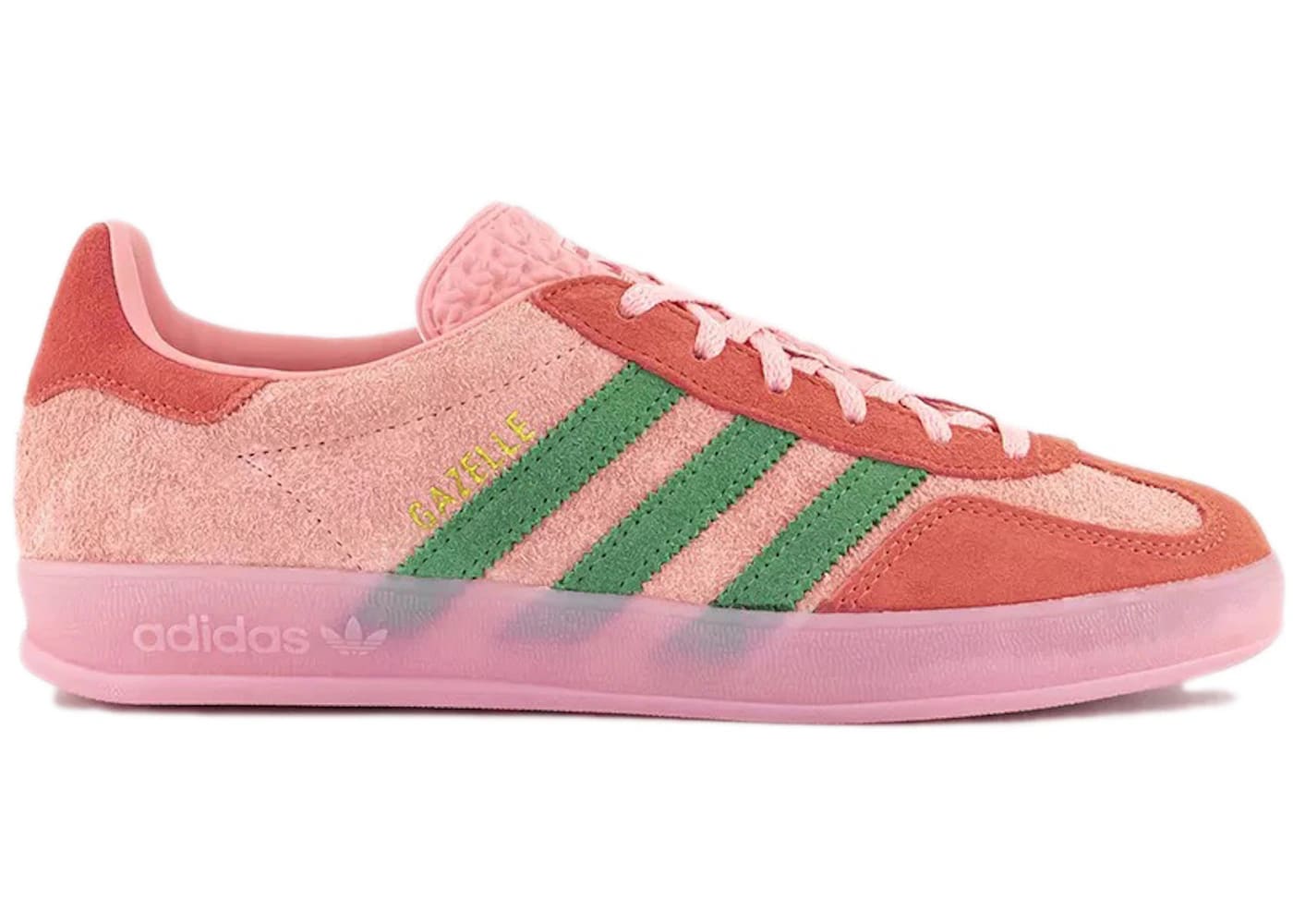 adidas Gazelle Indoor Semi Pink Spark Preloved Scarlet (Women's)