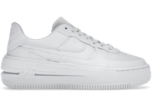 Nike Air Force 1 PLT.AF.ORM Triple White (Women's)