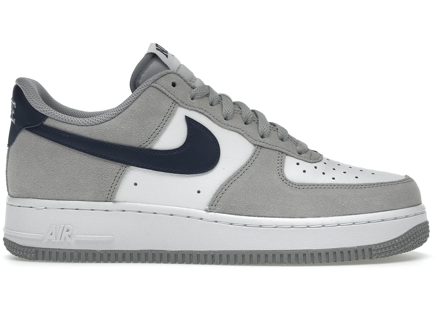 Nike Air Force 1 Low '07 Light Smoke Grey Midnight Navy