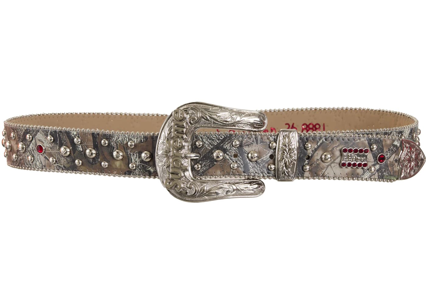 Supreme b.b. Simon Studded Ranger Belt TrueTimber HTC Fall Camo