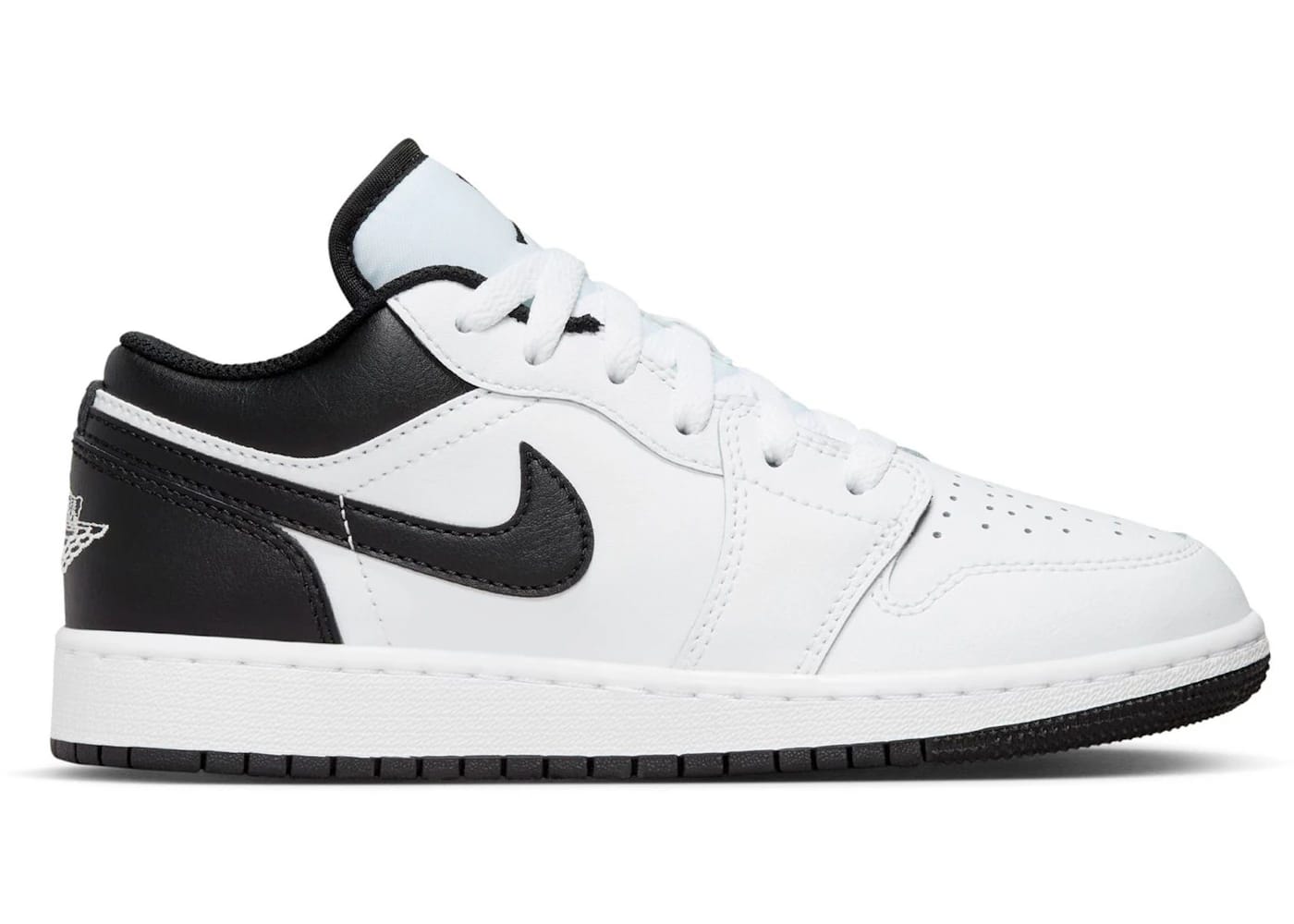 Jordan 1 Low White Black (GS)