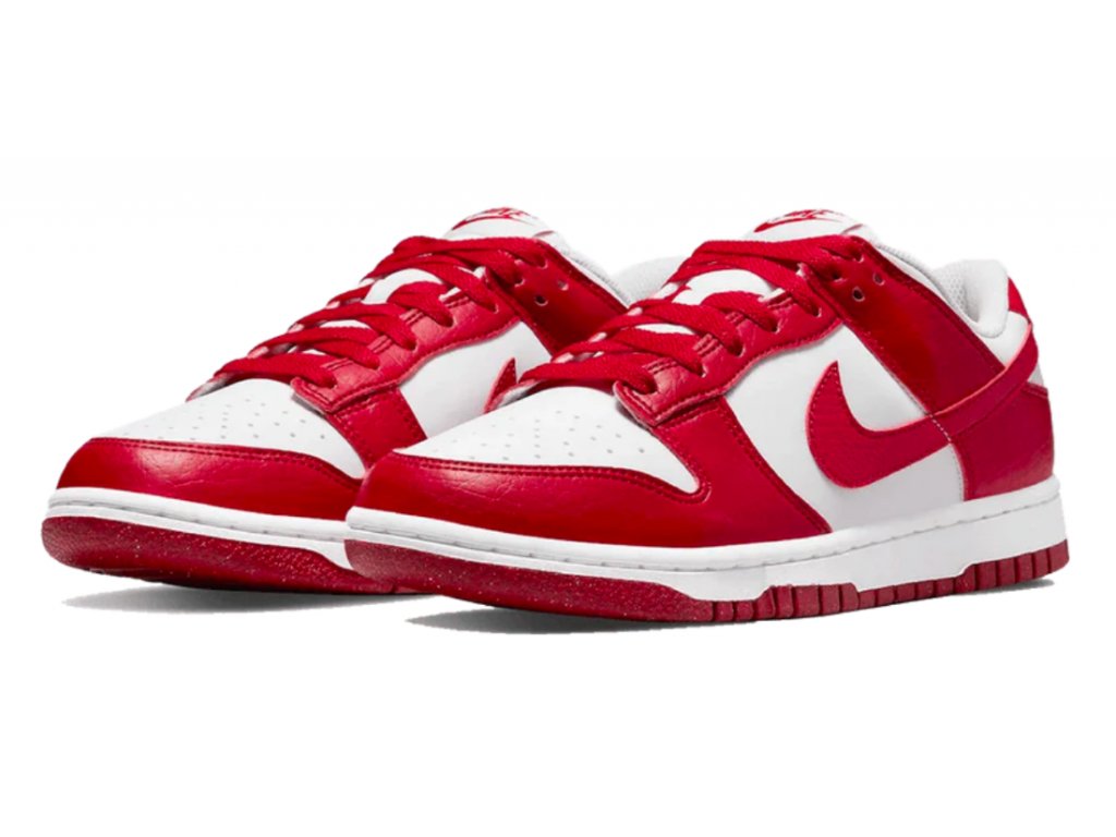 Nike Dunk Low Next Nature White Gym Red (W)