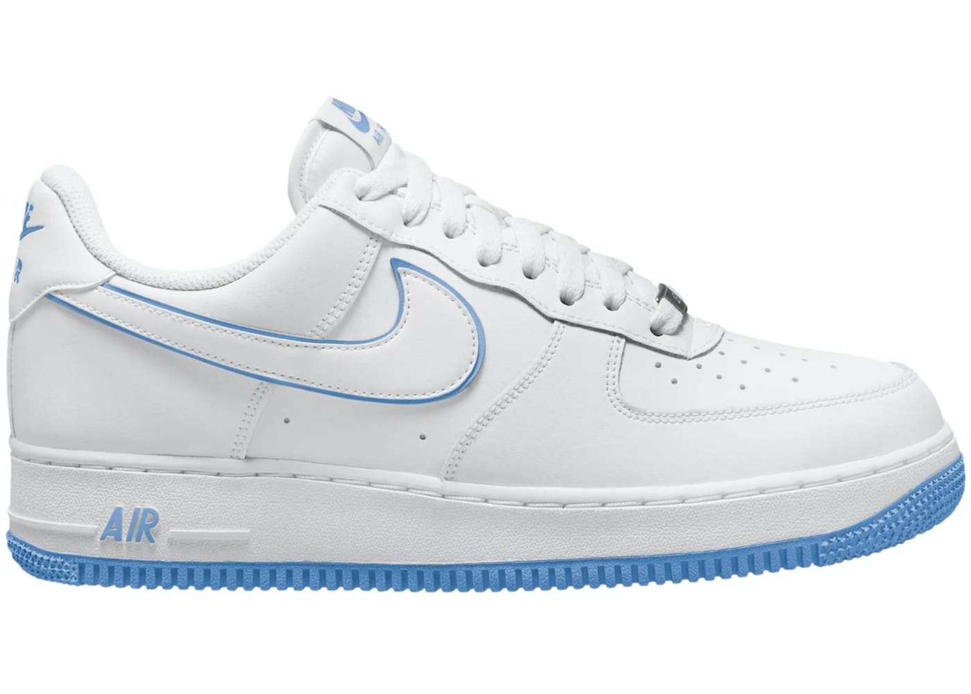 Nike Air Force 1 '07 Low White University Blue Sole