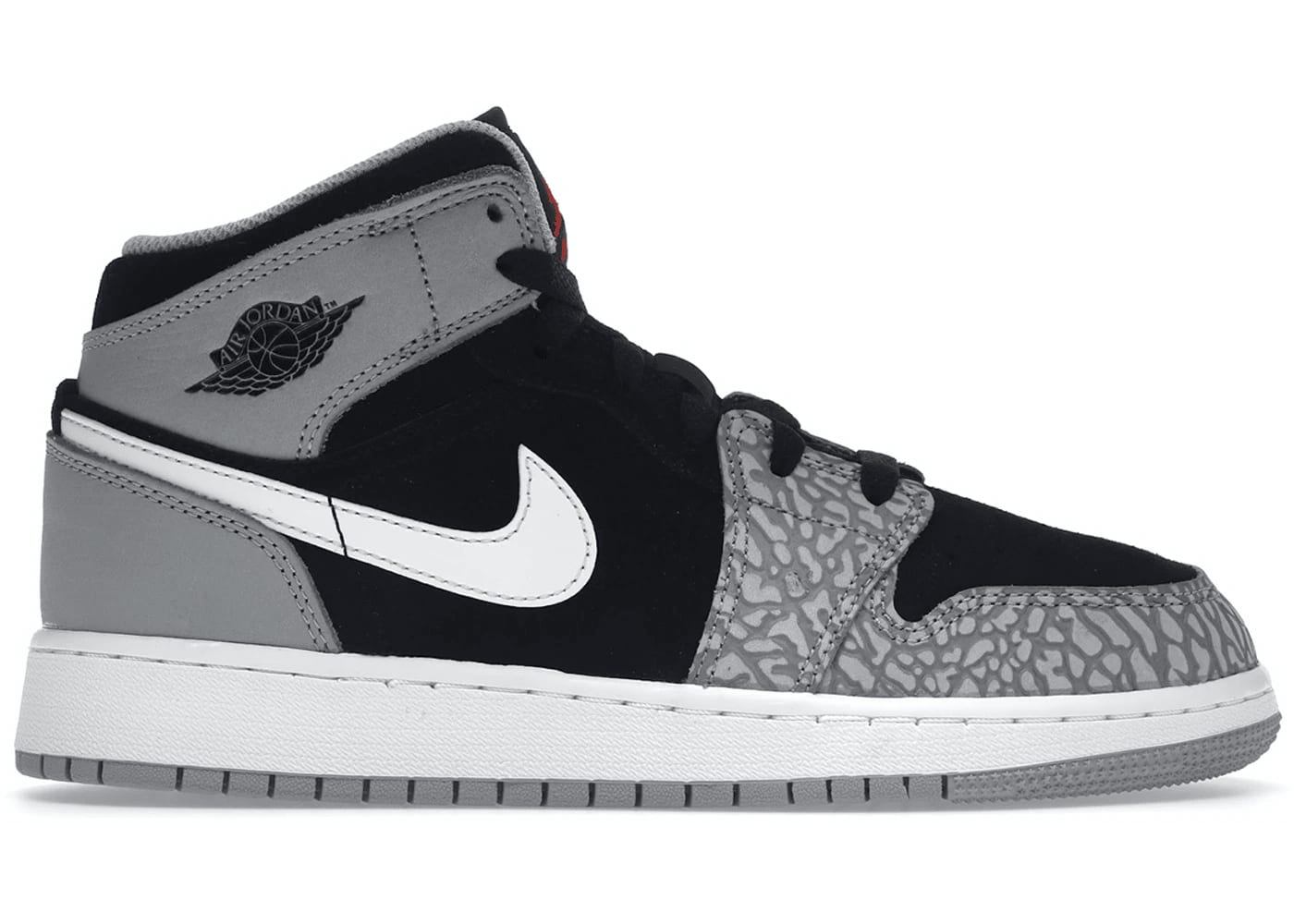 Jordan 1 Mid SE Elephant Print (GS)