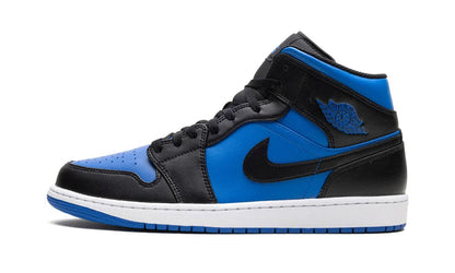 Jordan 1 Mid Black Royal Blue