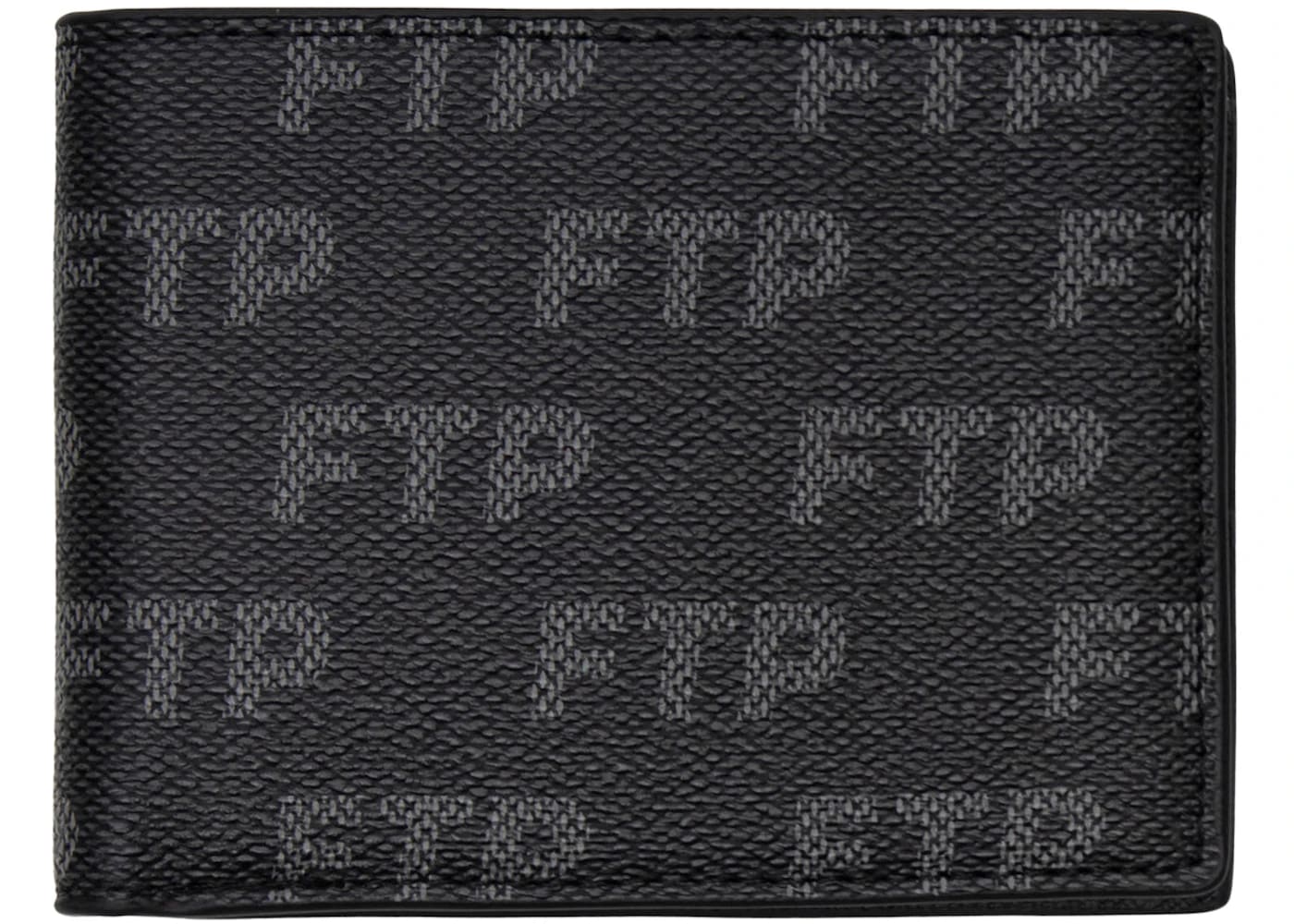 FTP Logo Repete Wallet Black