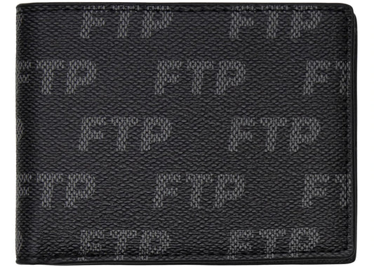 FTP Logo Repete Wallet Black