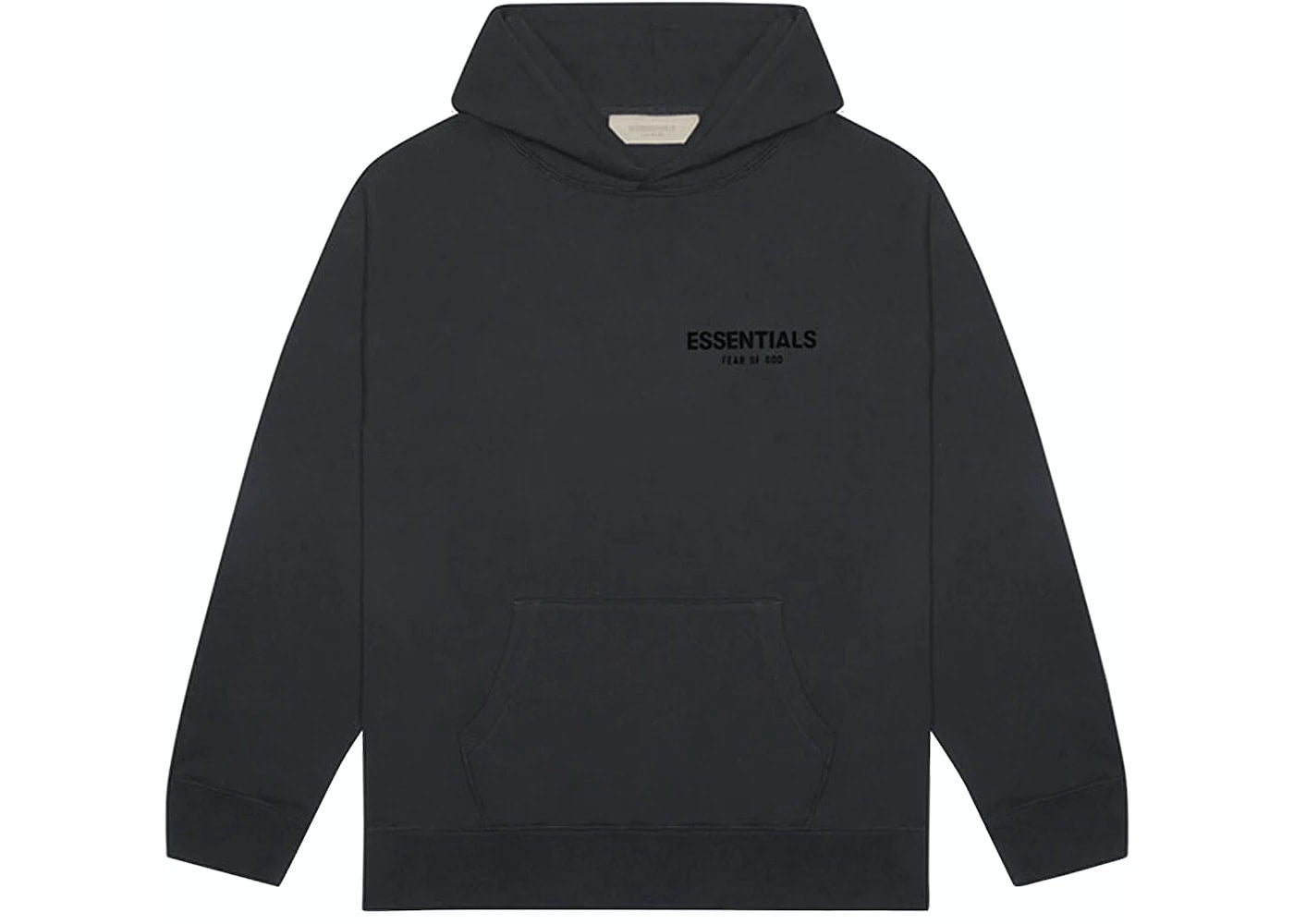 Fear of God Essentials Pullover Chest Logo Hoodie Stretch Limo/Black