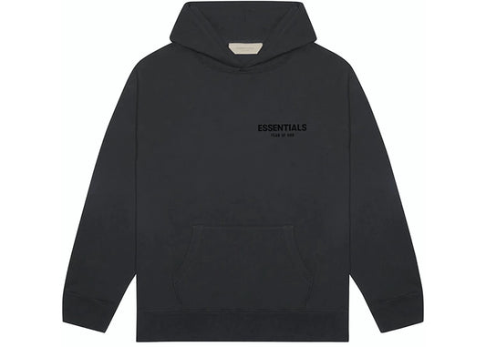 Fear of God Essentials Pullover Chest Logo Hoodie Stretch Limo/Black