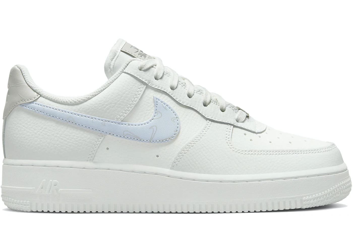 Nike Air Force 1 Low '07 Mini Swooshes White Football Grey (Women's)