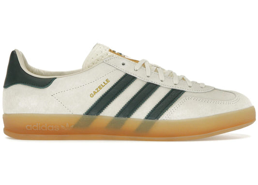 adidas Gazelle Indoor Cream White Collegiate Green Gum