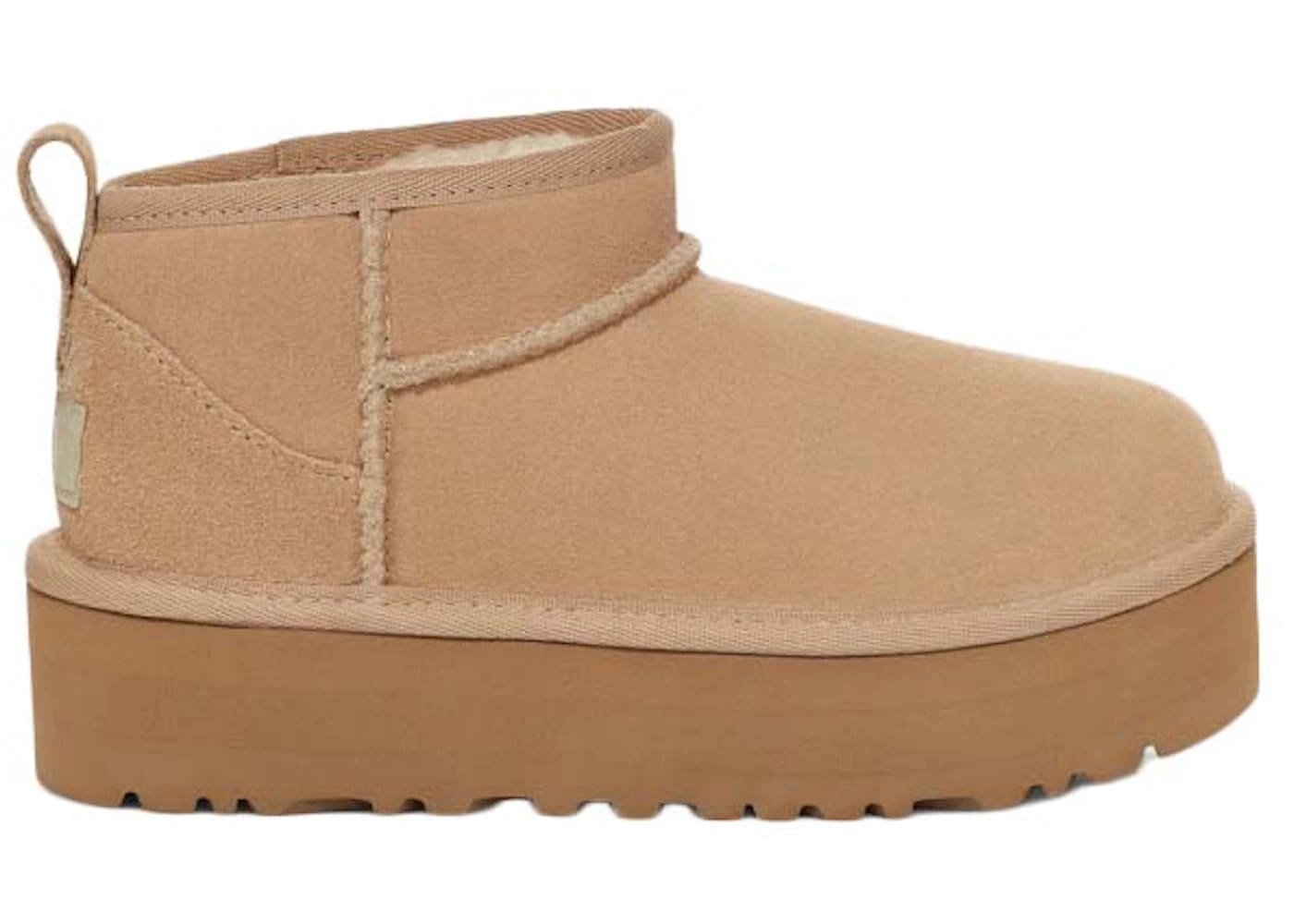 UGG Classic Ultra Mini Platform Boot Sand (Kids)