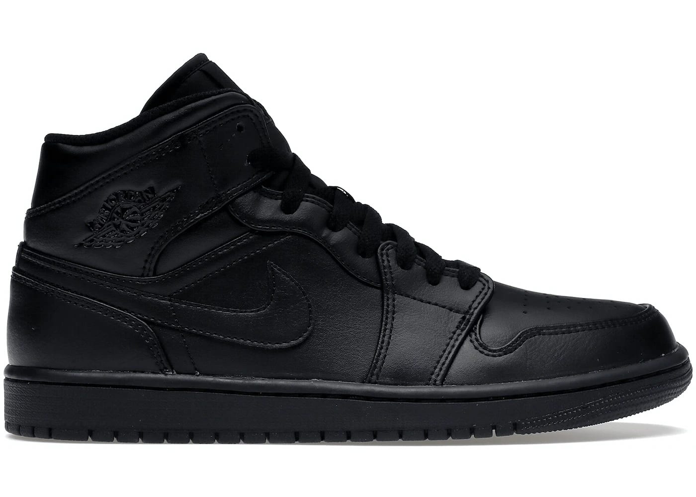 Jordan 1 Mid Triple Black (2022)