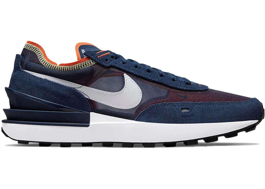 Nike Waffle One Midnight Navy Orange Melon Tint