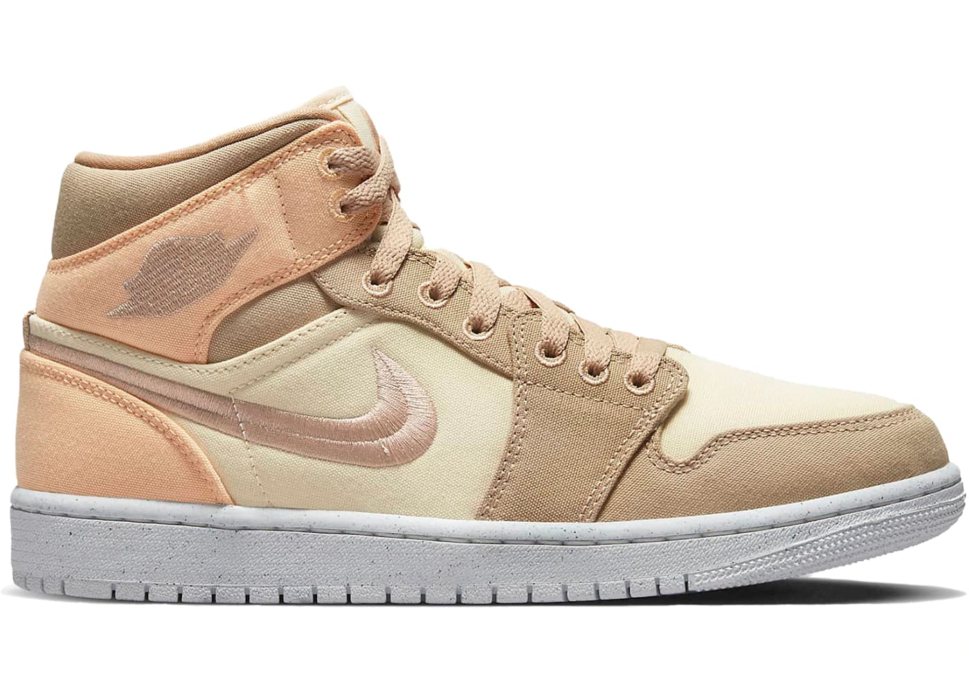 Jordan 1 Mid SE Canvas Khaki (Women's)