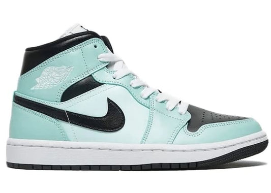 Jordan 1 Mid Aqua Blue Tint (Women's)