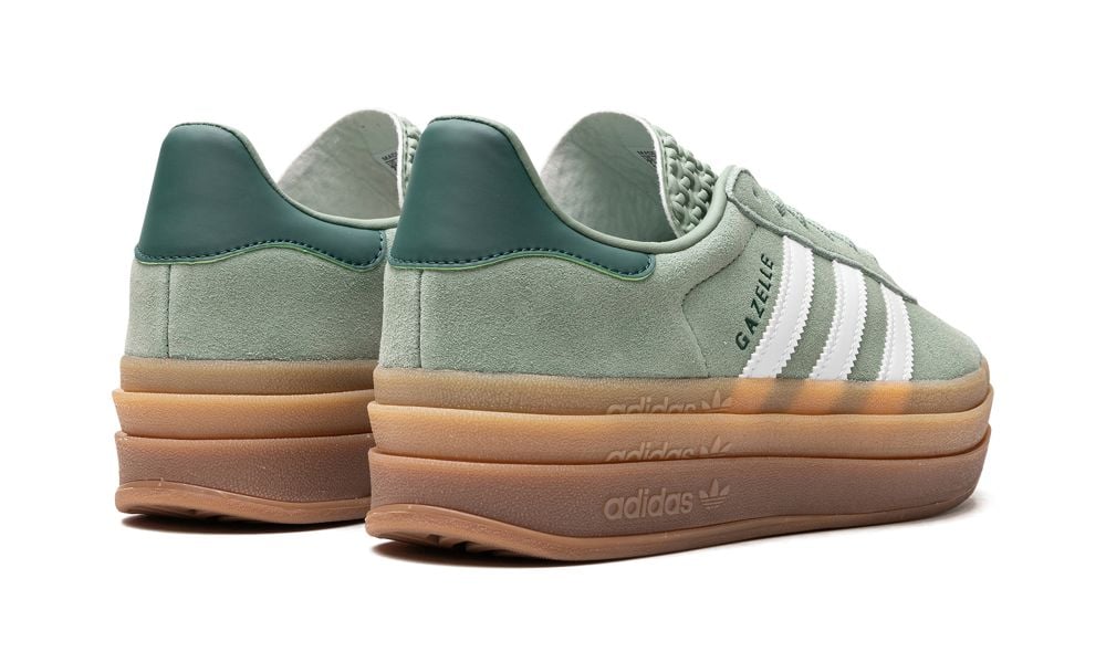 adidas Gazelle Bold Silver Green Gum (W)