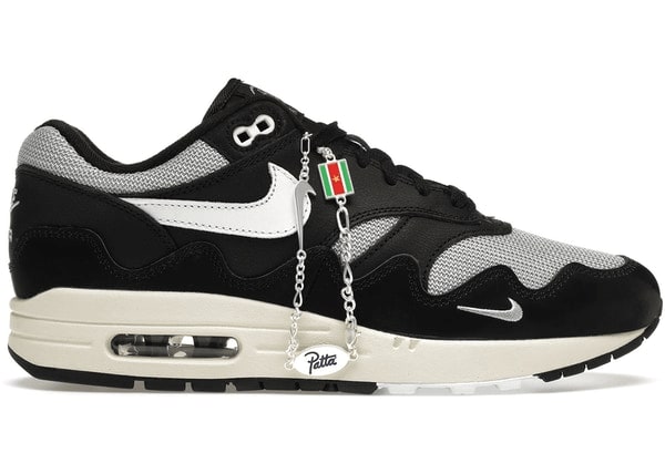 Nike Air Max 1 Patta Waves Black (with Bracelet)