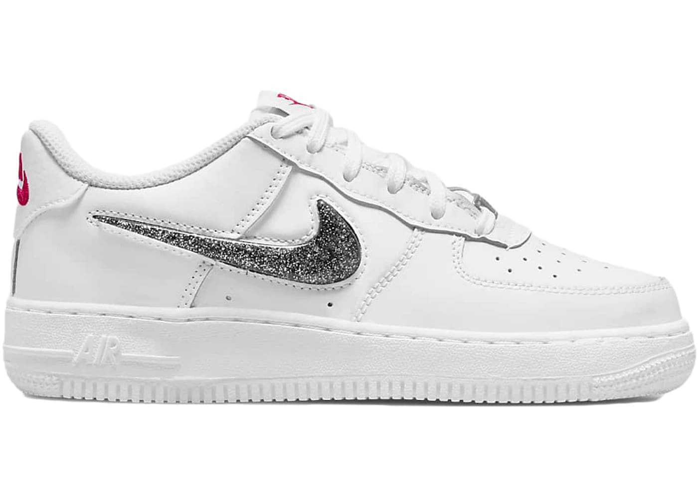 Nike Air Force 1 Low LV8 White Metallic Silver