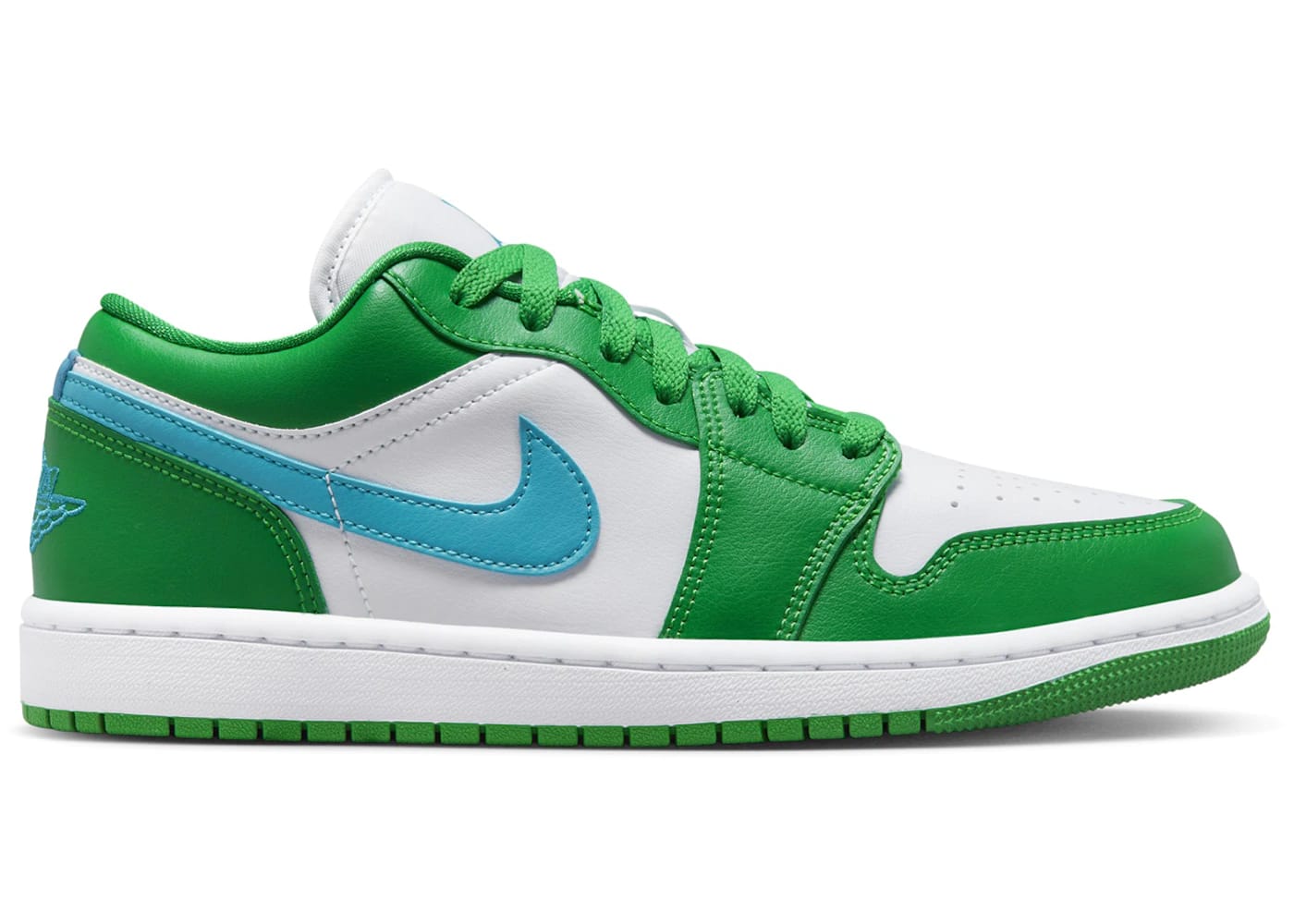 Jordan 1 Low Lucky Green Aquatone (Women's)