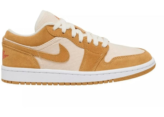 Jordan 1 Low SE Twine Orange Quartz Corduroy (Women's)