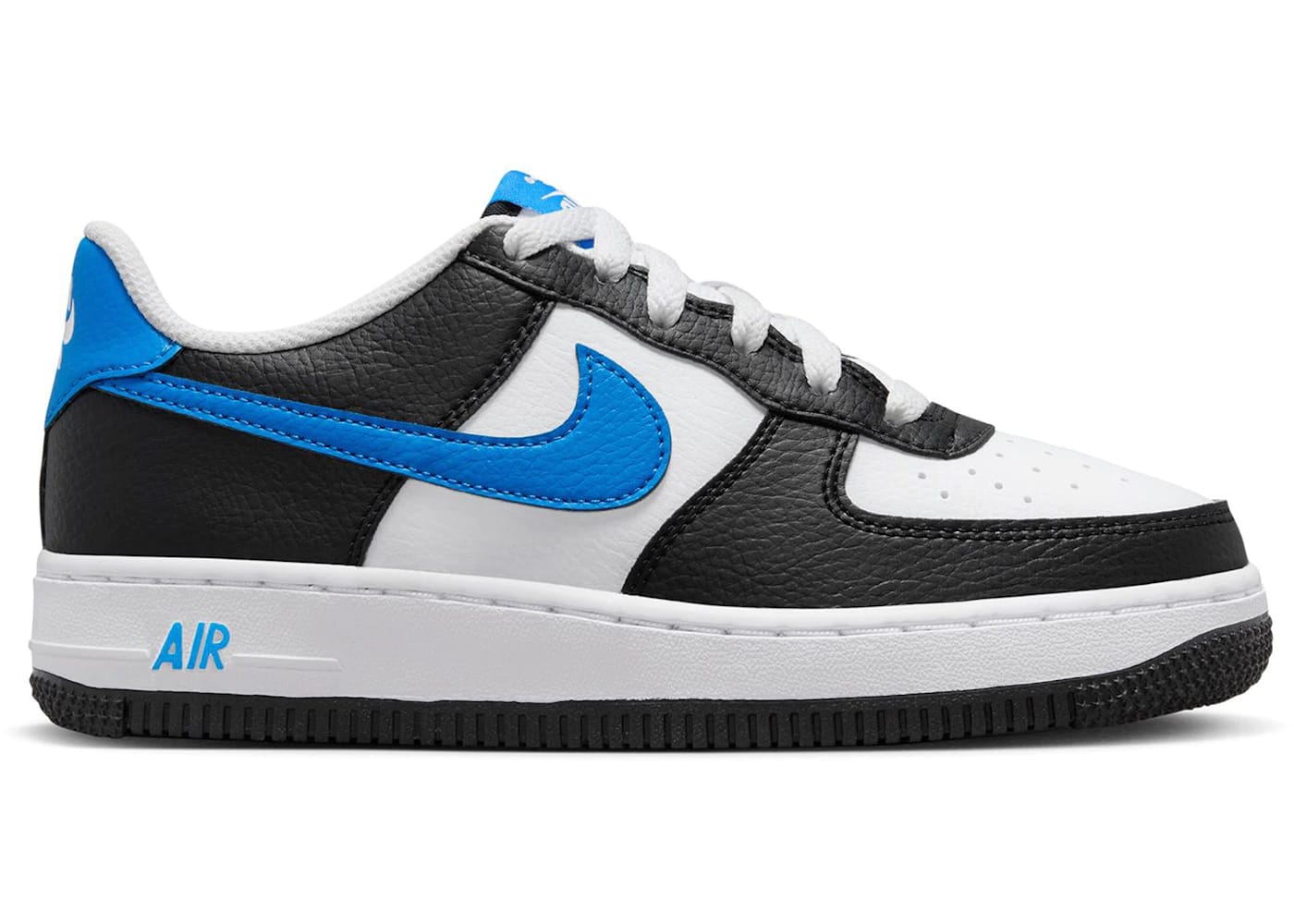 Nike Air Force 1 Low White Black Light Photo Blue (GS)