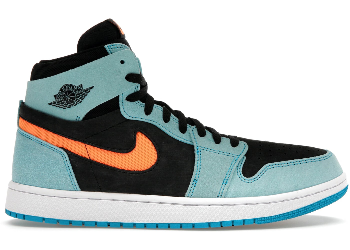 Jordan 1 Zoom CMFT 2 Bleached Aqua Bright Citrus