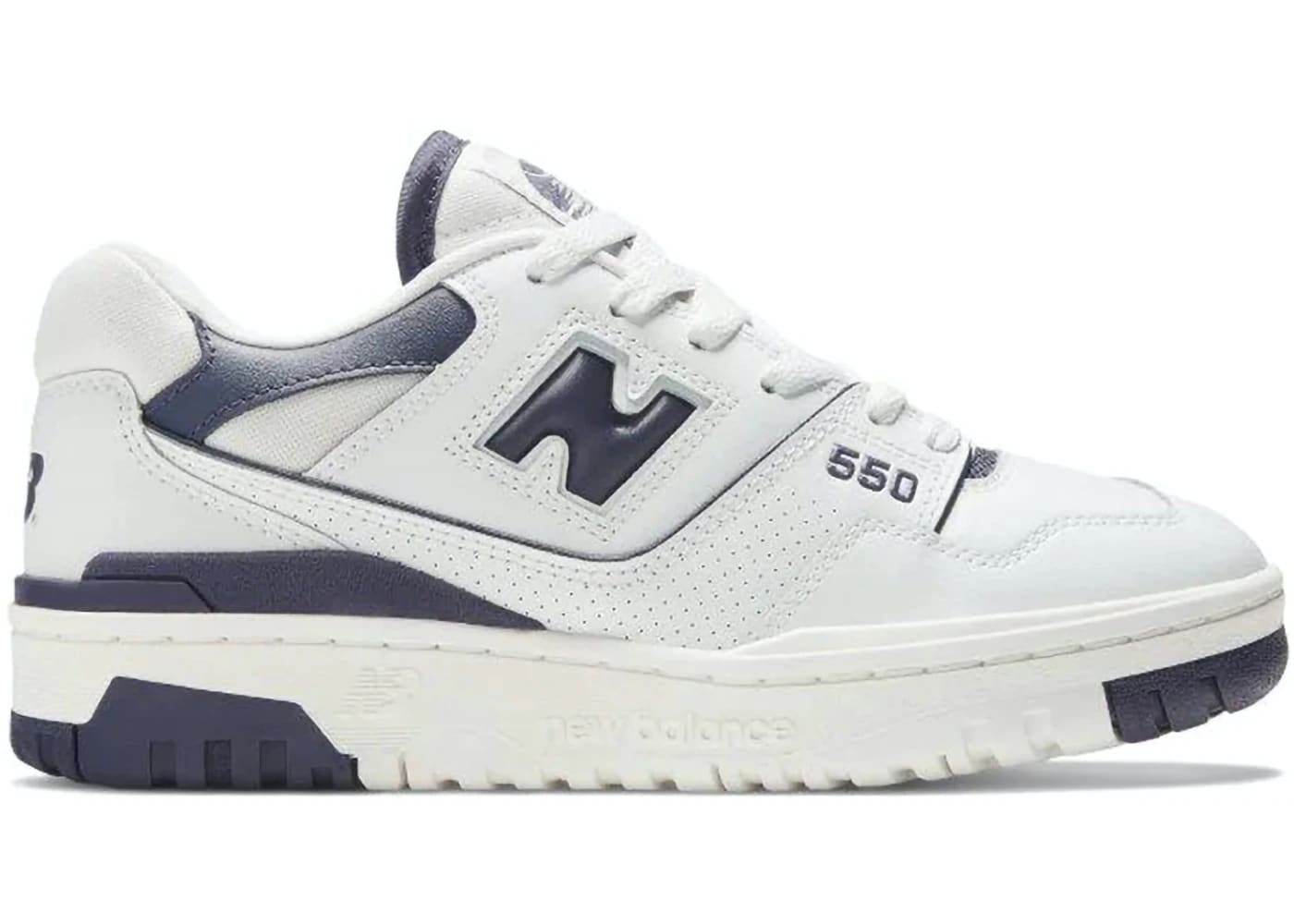 New Balance 550 White Dark Mercury (Women's)