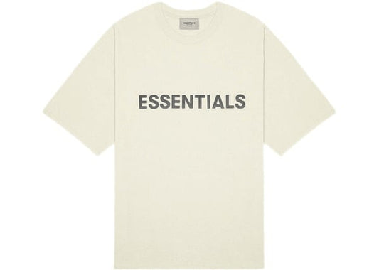 Fear of God Essentials Boxy T-Shirt Applique Logo Buttercream