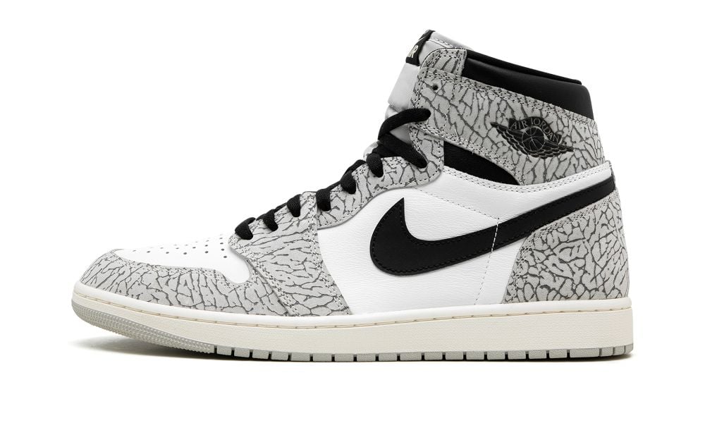 Jordan 1 Retro High OG White Cement