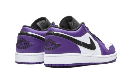 Jordan 1 Low Court Purple White