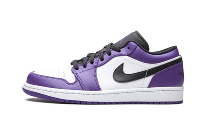 Jordan 1 Low Court Purple White