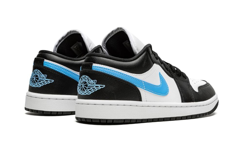 Jordan 1 Low Black University Blue White (Women's)