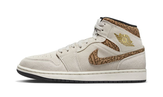 Jordan 1 Mid SE Brown Elephant