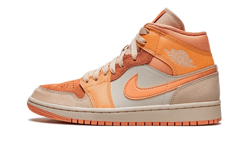 Jordan 1 Mid Apricot Orange (Women's)