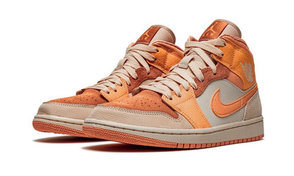 Jordan 1 Mid Apricot Orange (Women's)