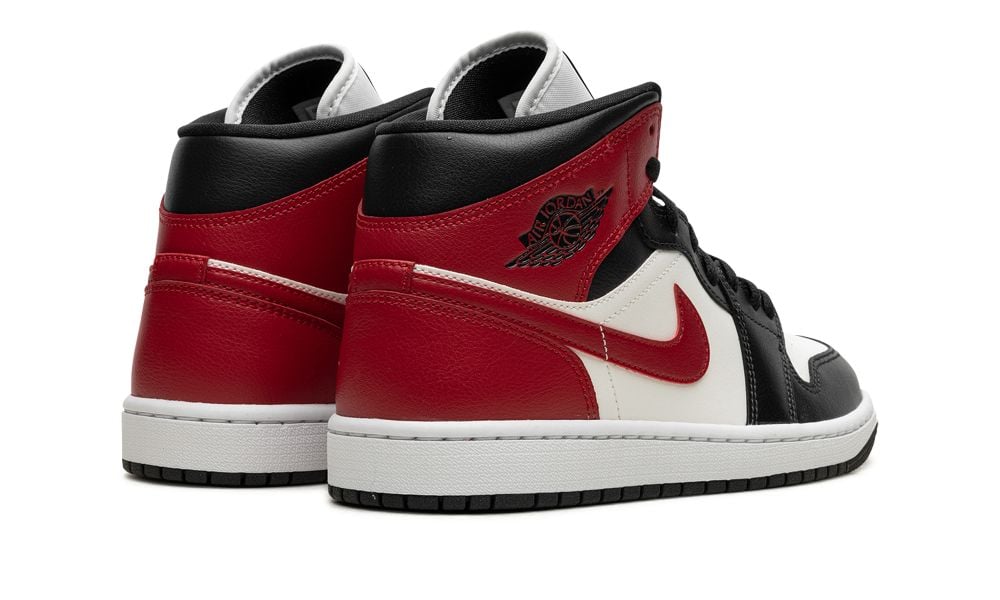 Jordan 1 Mid Gym Red Off Noir (W)