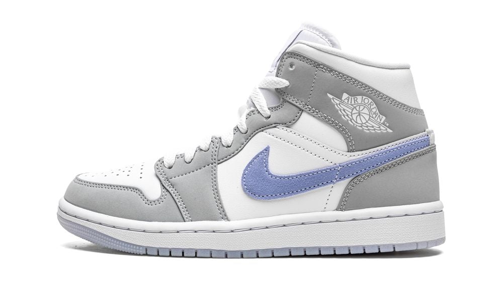 Jordan 1 Mid Wolf Grey Aluminum (W)