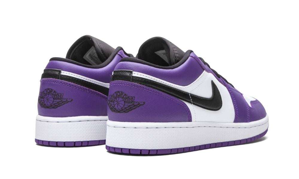 Jordan 1 Low Court Purple White (GS)