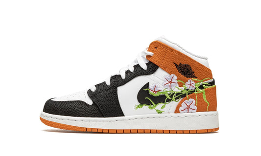 Jordan 1 Mid SE Basketball Blossom (GS)