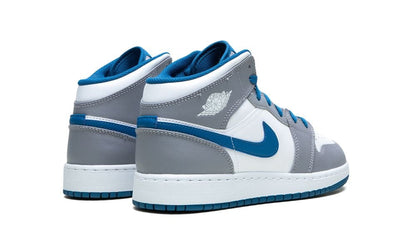 Jordan 1 Mid True Blue Cement (GS)