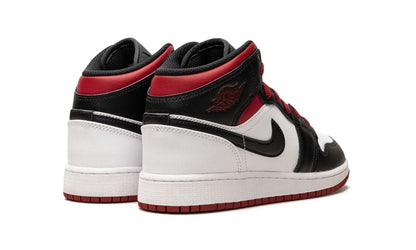 Jordan 1 Mid Gym Red Black Toe (GS)