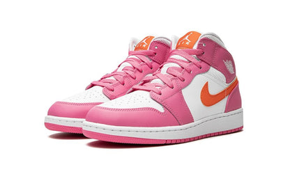 Jordan 1 Mid Pinksicle Safety Orange (GS)