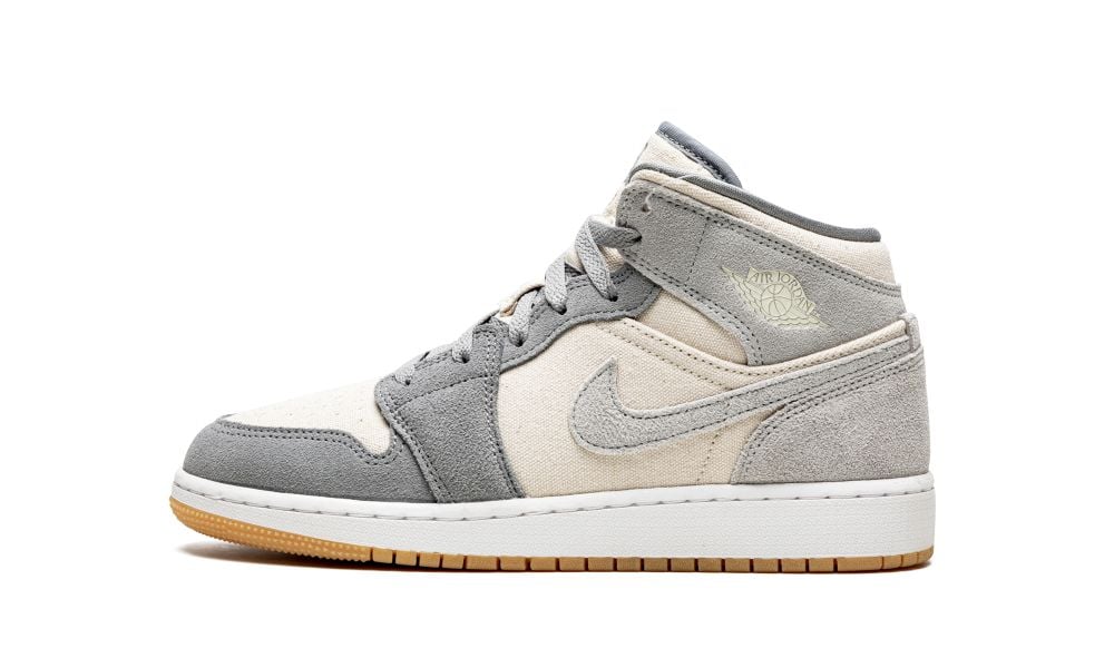 Jordan 1 Mid SE Coconut Milk Particle Grey (GS)