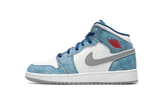 Jordan 1 Mid SE French Blue Light Steel (GS)